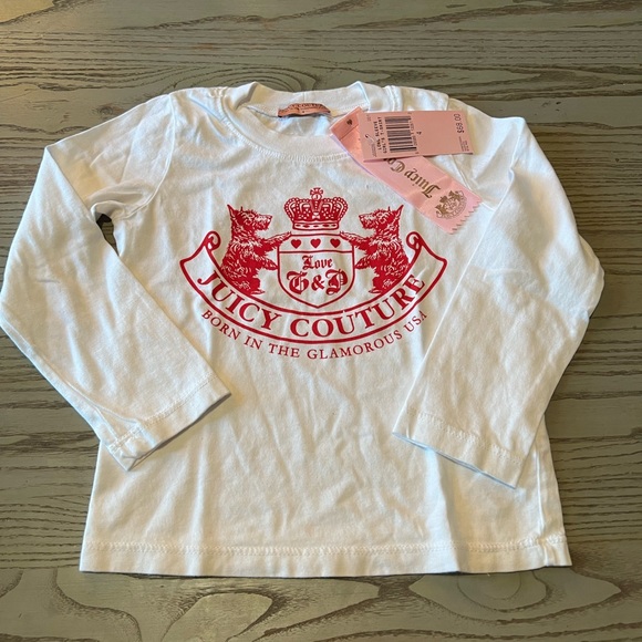 LAST PRICE🍒🤍 JUICY COUTURE long sleeve girl t-shirt - Picture 6 of 12